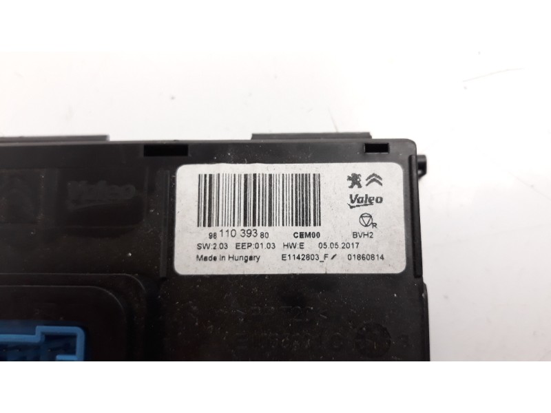 Recambio de modulo electronico para citroen c3 feel referencia OEM IAM 9811039380  