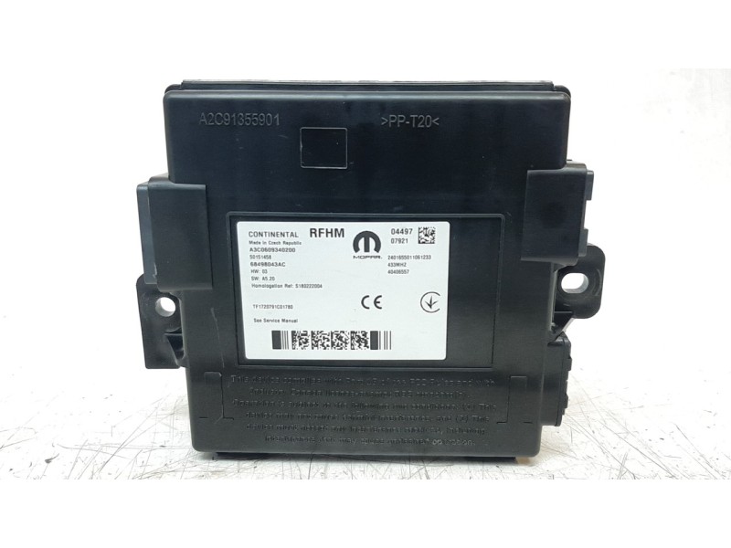 Recambio de modulo electronico para jeep compass ii 1.6 m-jet cat referencia OEM IAM 50151458 A3C0609340200 68498043AC