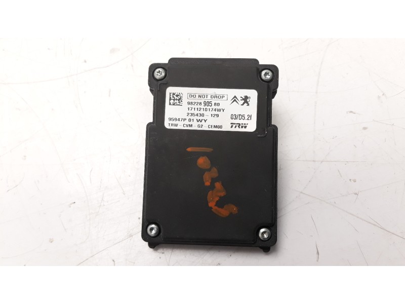 Recambio de modulo electronico para citroen c3 feel referencia OEM IAM 9822890580  
