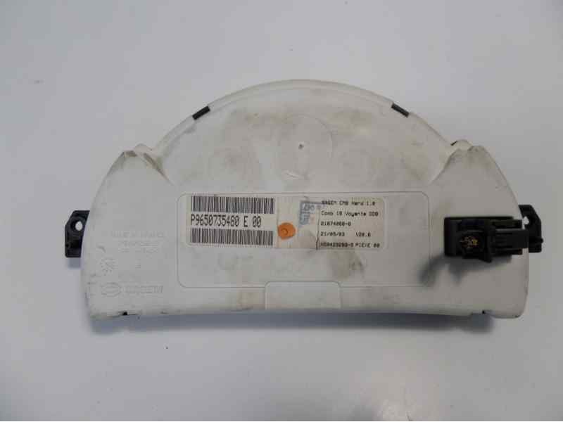 Recambio de cuadro instrumentos para citroen c3 1.4 hdi vivace referencia OEM IAM 9650735480E  