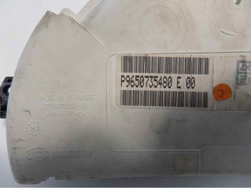 Recambio de cuadro instrumentos para citroen c3 1.4 hdi vivace referencia OEM IAM 9650735480E  
