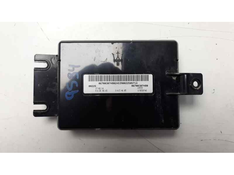 Recambio de modulo electronico para maserati ghibli diesel referencia OEM IAM 6700307480  
