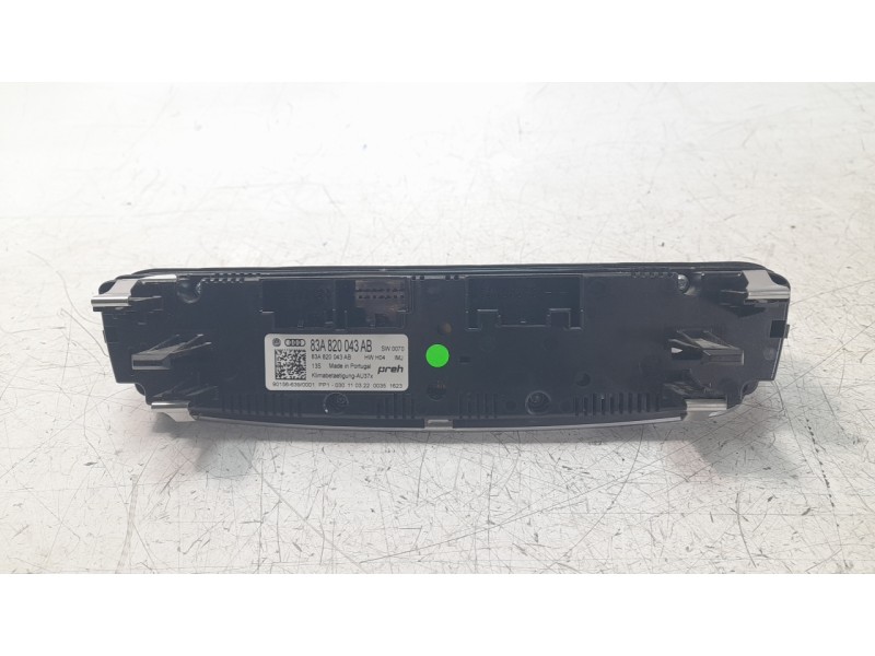 Recambio de mando climatizador para audi q3 (f3b) referencia OEM IAM 83A820043AB  