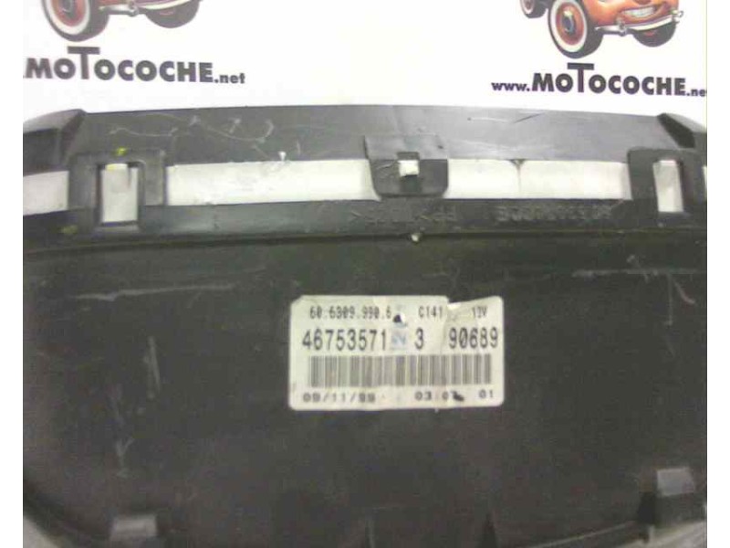 Recambio de cuadro instrumentos para fiat punto berlina (188) 1.9 diesel eco referencia OEM IAM 46753571  6182
