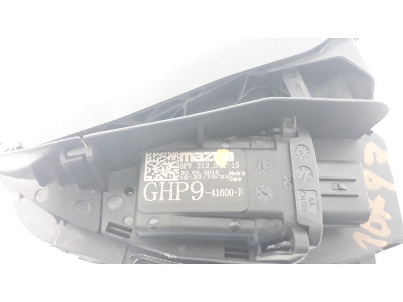 Recambio de potenciometro pedal para mazda 2 lim. () 1.5 16v cat referencia OEM IAM GHP941600F  