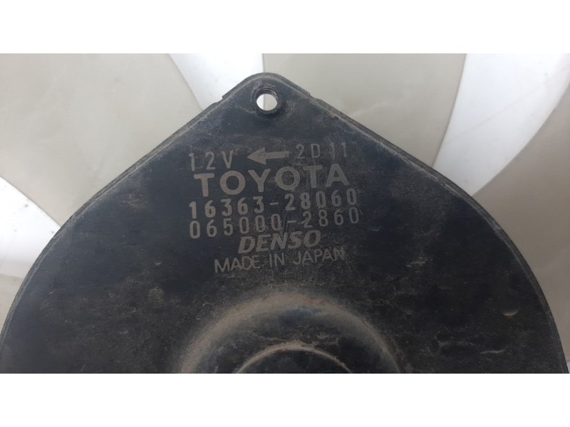 Recambio de electroventilador para toyota rav 4 (a2) 1.8 16v cat referencia OEM IAM 1636328060  