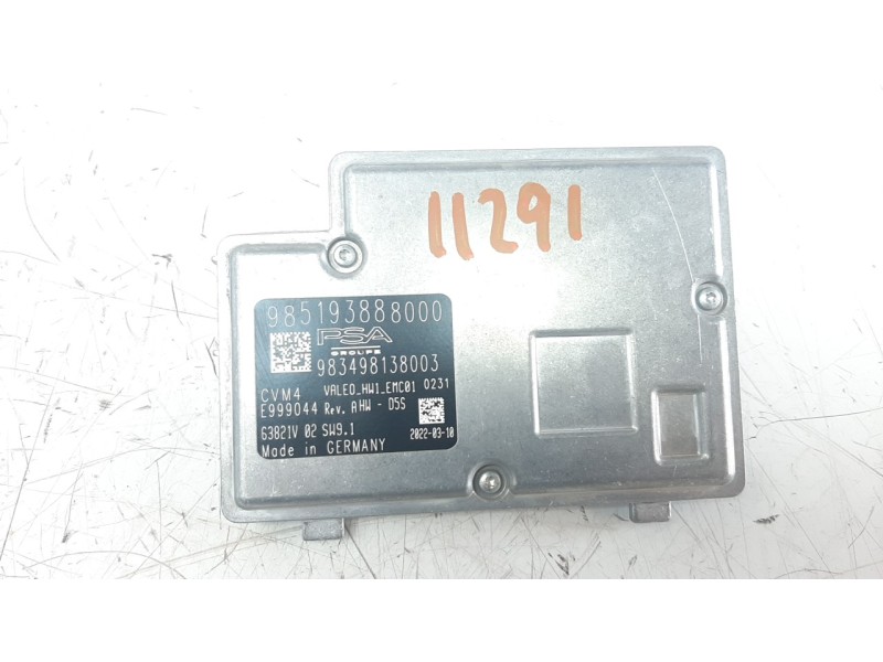 Recambio de modulo electronico para peugeot 308 1.2 12v e-thp referencia OEM IAM 983498138003  