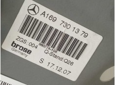 Recambio de elevalunas trasero izquierdo para mercedes-benz clase a (w169) 2.0 cdi cat referencia OEM IAM A1697301379 111745 106 2