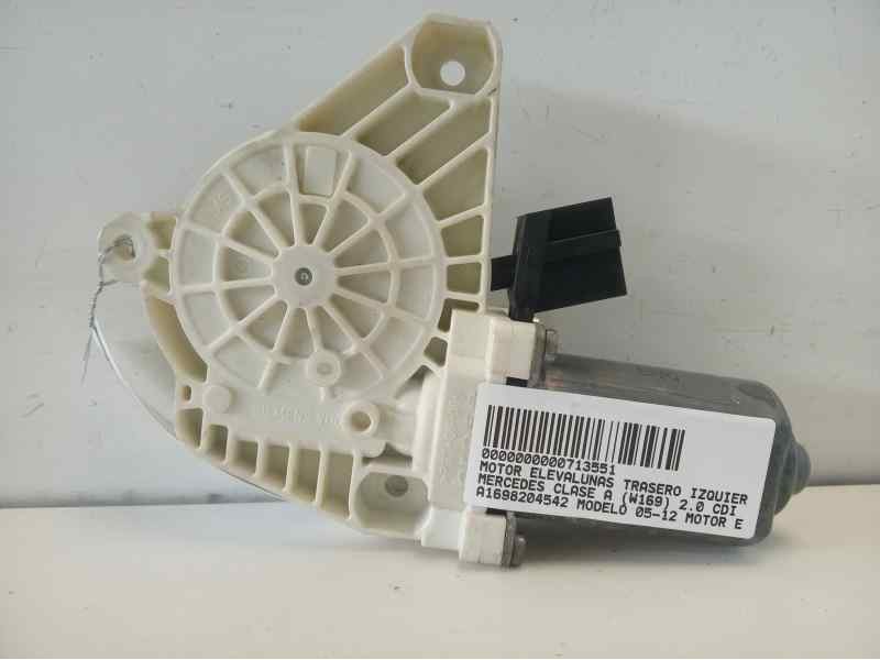 Recambio de motor elevalunas trasero izquierdo para mercedes-benz clase a (w169) 2.0 cdi cat referencia OEM IAM A1698204542 9961