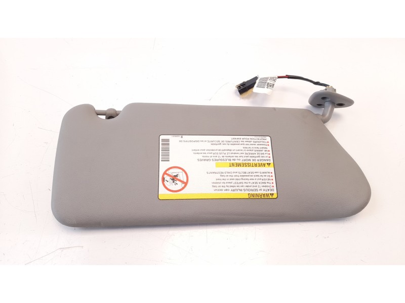 Recambio de parasol izquierdo para cadillac srx v8 sport luxury referencia OEM IAM 25756066  