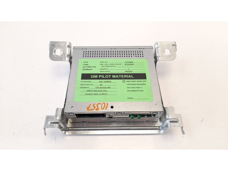 Recambio de modulo electronico para cadillac srx v8 sport luxury referencia OEM IAM 25740808  