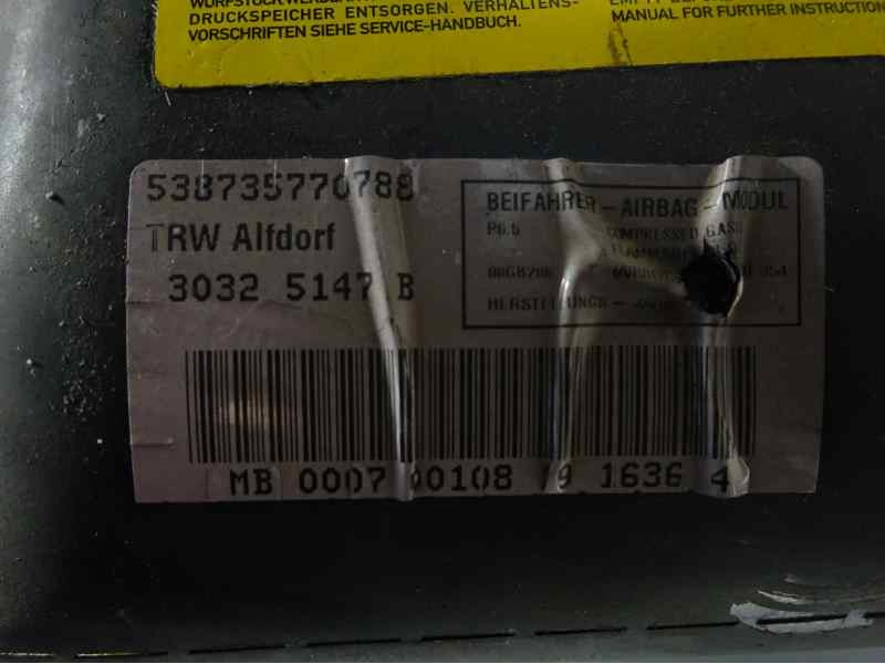 Recambio de airbag delantero derecho para mercedes-benz clase e (w210) berlina diesel 270 cdi (210.016) referencia OEM IAM 21086