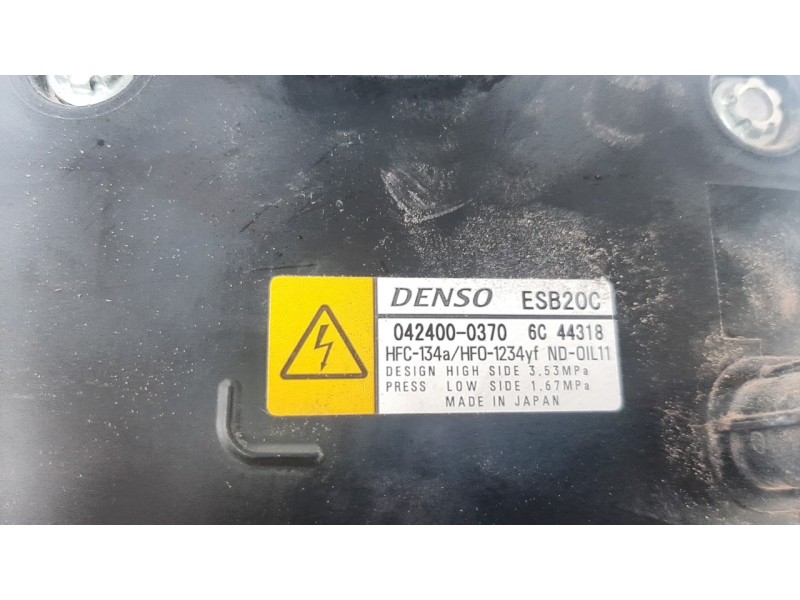 Recambio de compresor aire acondicionado para toyota corolla (e21) referencia OEM IAM 0424000370  