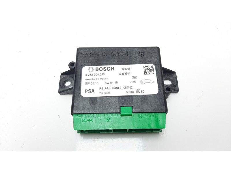 Recambio de modulo electronico para citroen ds4 1.6 e-hdi fap referencia OEM IAM 9800410080 0263004545 