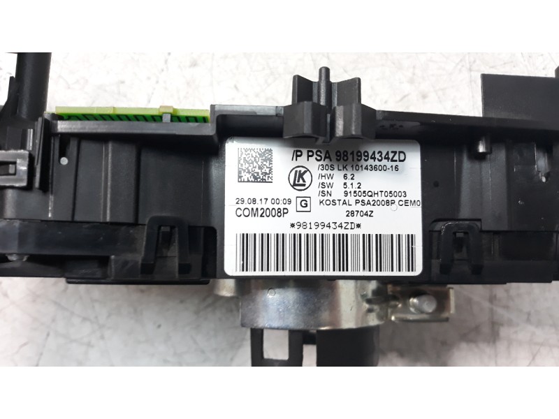 Recambio de mando multifuncion para citroen c4 lim. live edition referencia OEM IAM 98199434ZD  