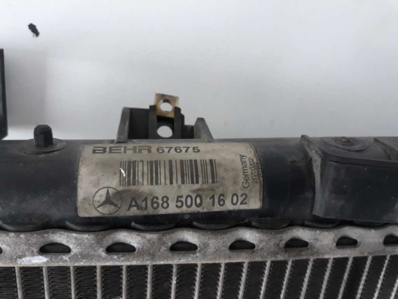 Recambio de radiador agua para mercedes-benz clase a (w168) 170 cdi (168.009) referencia OEM IAM 1685001602 50446 