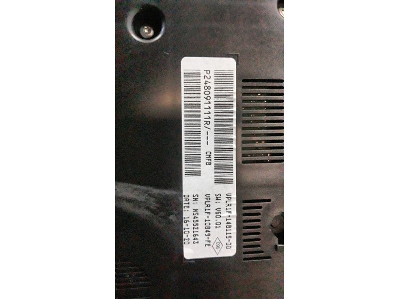 Recambio de cuadro instrumentos para renault captur ii 1.0 tce referencia OEM IAM 248091111R  