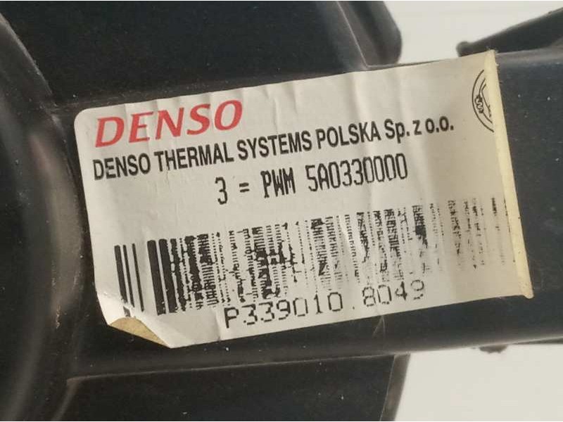 Recambio de ventilador calefaccion para fiat nuova 500 (150) sport referencia OEM IAM 5A0330000 P3390108049 