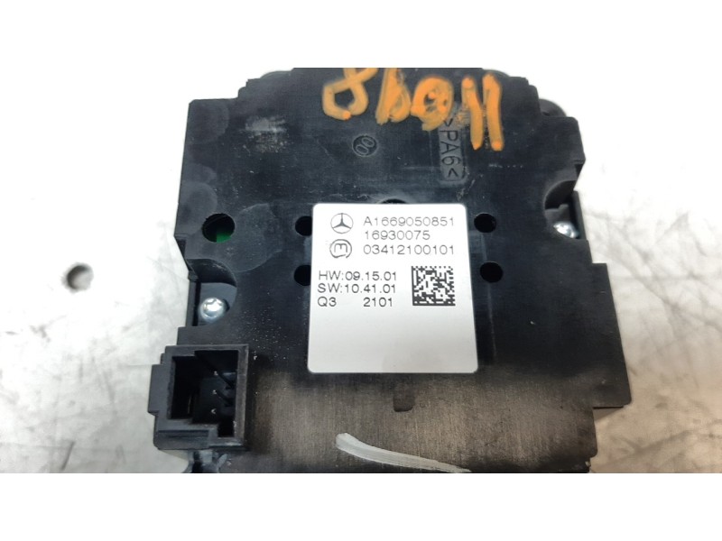 Recambio de mando multifuncion para mercedes-benz clase m (w166) ml 250 bluetec (166.004) referencia OEM IAM A1669050851  