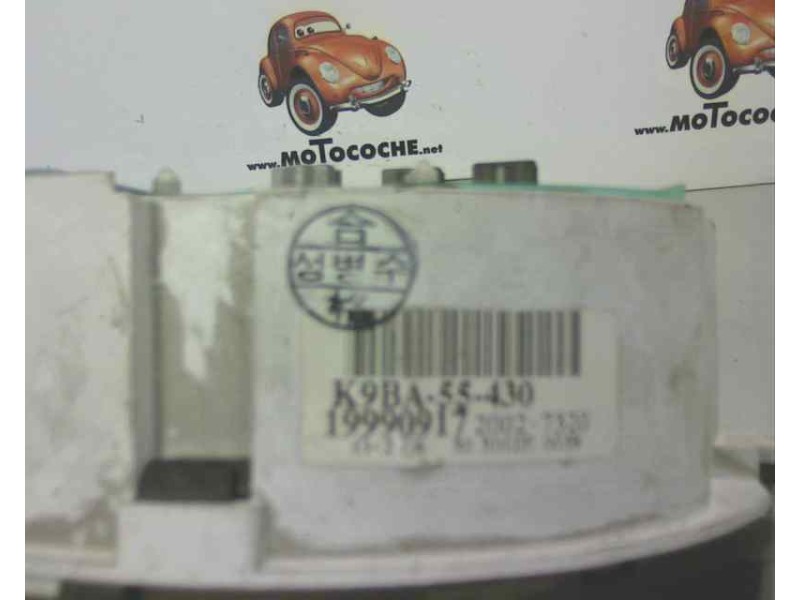 Recambio de cuadro instrumentos para kia clarus 2.0 cat referencia OEM IAM K9BA55430 19990917 3054