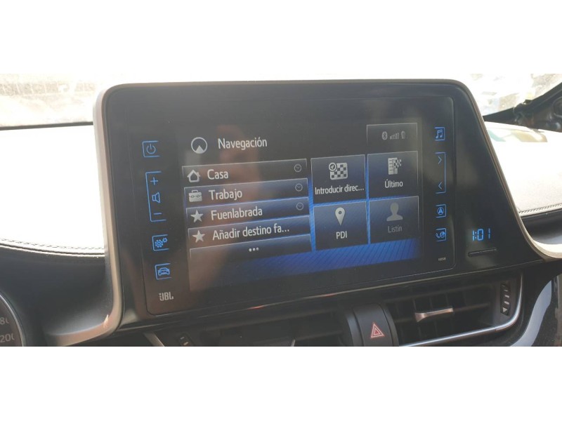 Recambio de sistema navegacion gps para toyota c-hr referencia OEM IAM 86140F4020  