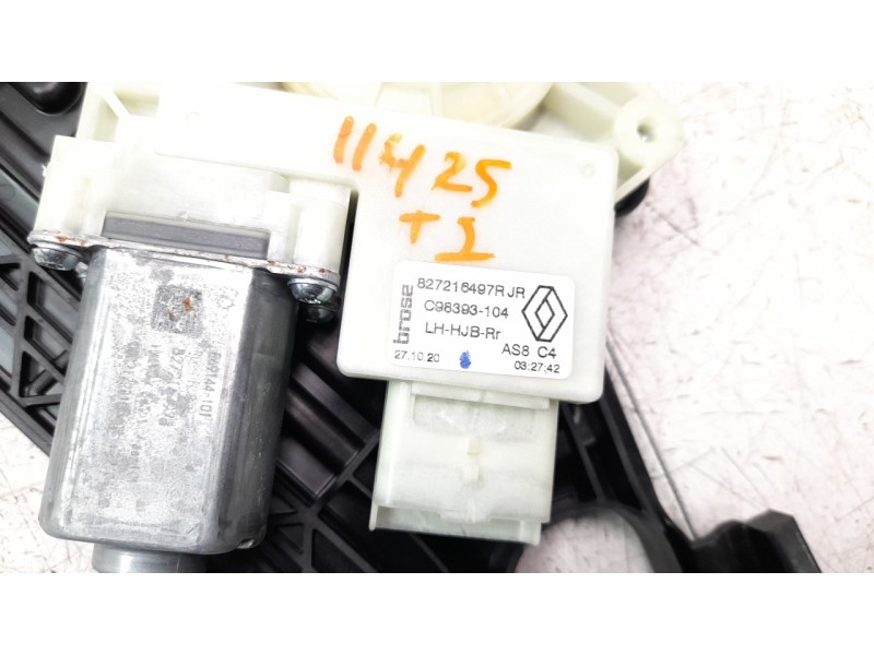 Recambio de elevalunas trasero izquierdo para renault captur ii 1.0 tce referencia OEM IAM 827216497R  