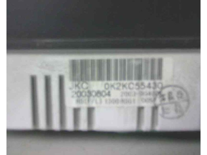 Recambio de cuadro instrumentos para kia carens 2.0 crdi referencia OEM IAM 0K2KC55430 20030804 5663