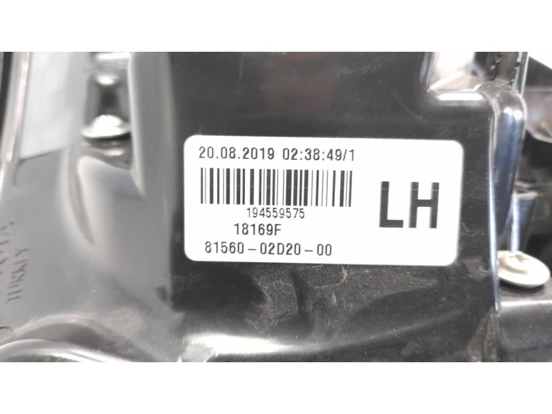 Recambio de piloto trasero izquierdo para toyota corolla (e21) referencia OEM IAM 8156002D20  