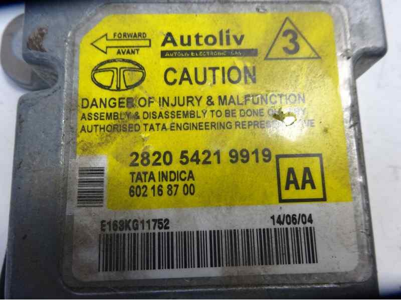 Recambio de centralita airbag para tata indica referencia OEM IAM 602168700 282054219919 E163KG11752