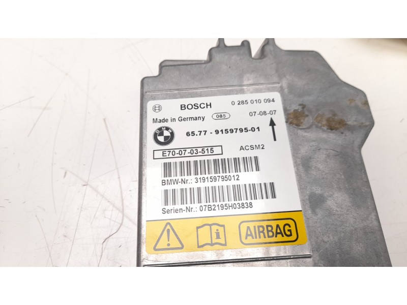 Recambio de kit airbag para bmw x5 (e70) 3.0d referencia OEM IAM 51459140536  