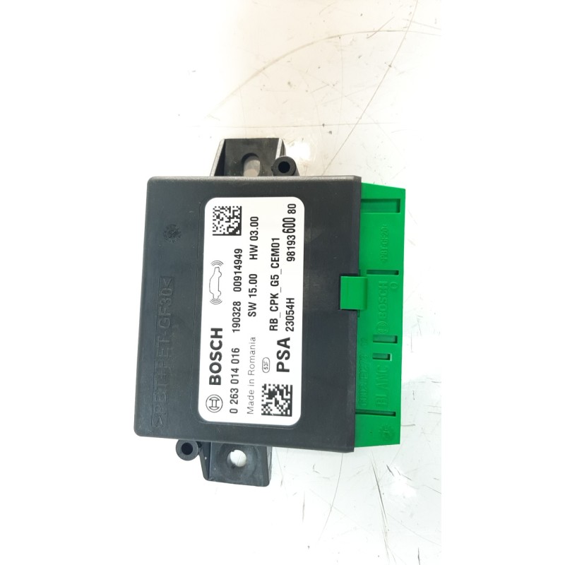Recambio de modulo electronico para citroen c4 picasso 1.2 12v e-thp referencia OEM IAM 9819360080  