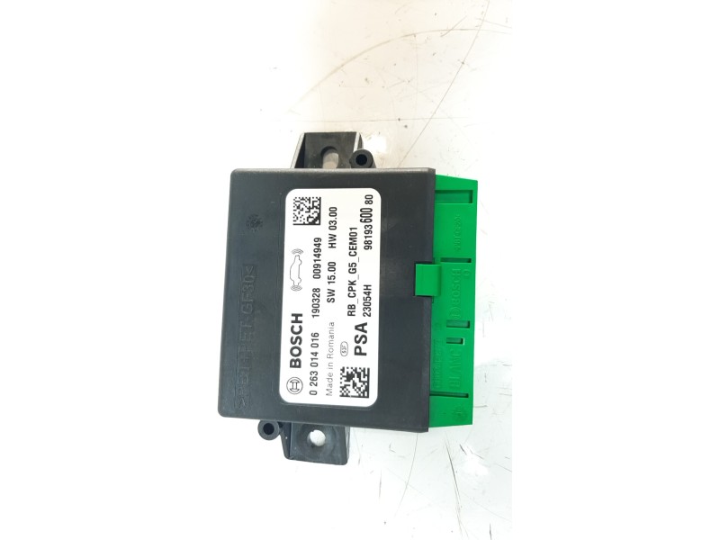 Recambio de modulo electronico para citroen c4 picasso 1.2 12v e-thp referencia OEM IAM 9819360080  