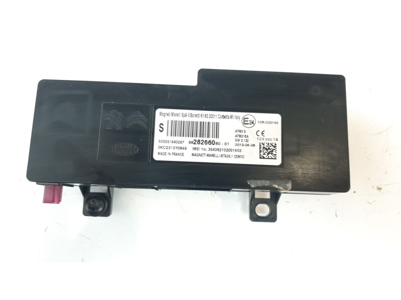 Recambio de modulo electronico para citroen c4 picasso 1.2 12v e-thp referencia OEM IAM 9828266080  