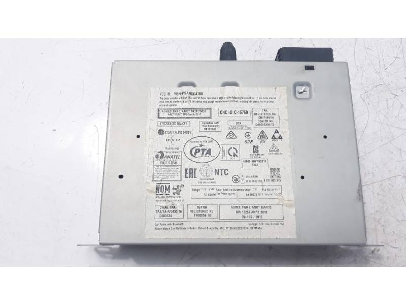 Recambio de sistema audio / radio cd para citroen c4 picasso 1.2 12v e-thp / puretech referencia OEM IAM 9825029380  