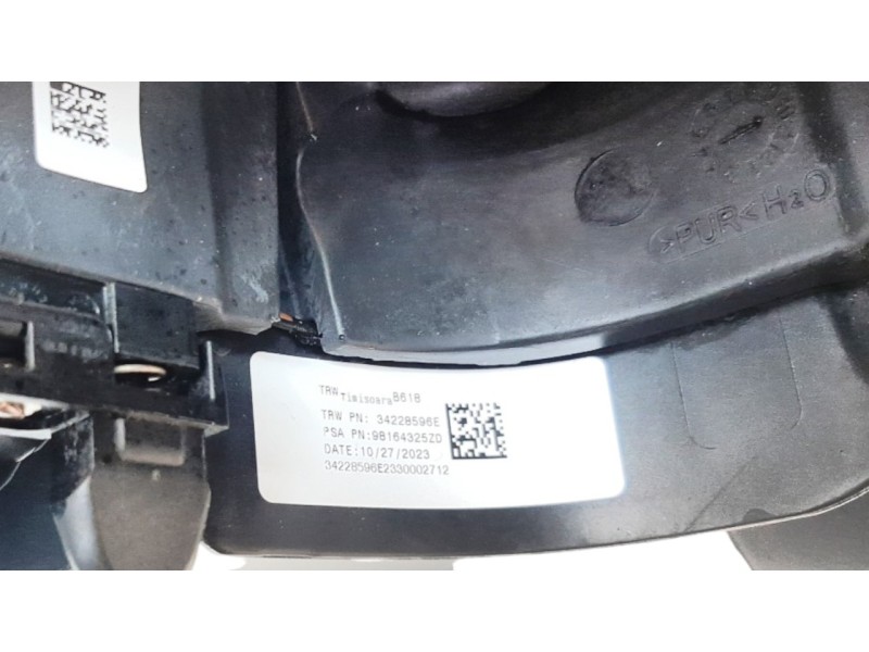 Recambio de volante para citroen c3 you! referencia OEM IAM 98164325ZD  