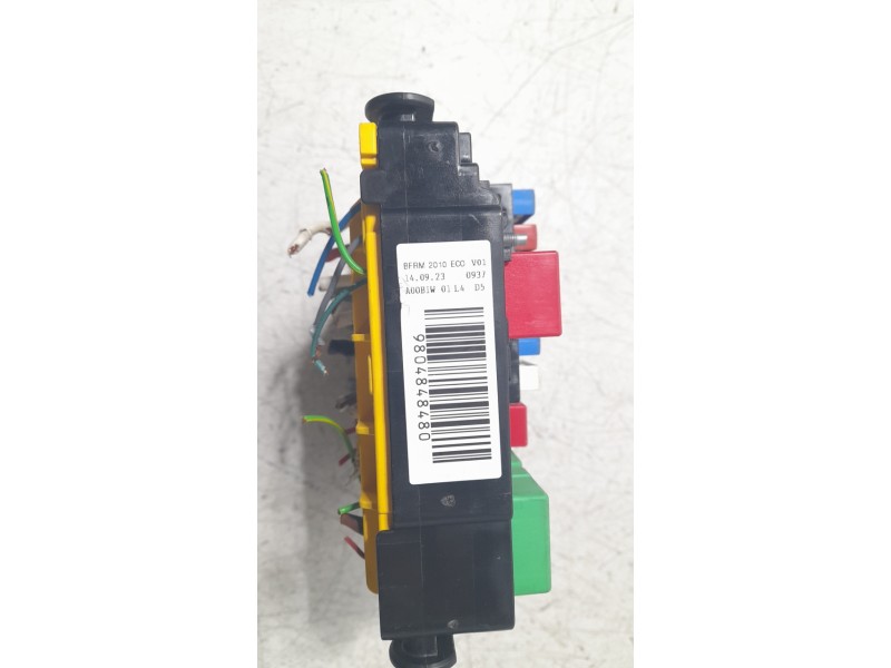 Recambio de caja reles / fusibles para citroen c3 you! referencia OEM IAM 9804848480 T1013140A 