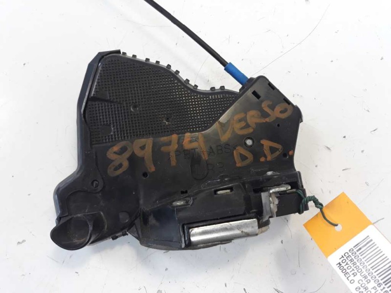 Recambio de cerradura puerta delantera derecha para toyota corolla verso (r1) 2,2 d-4d sport referencia OEM IAM   