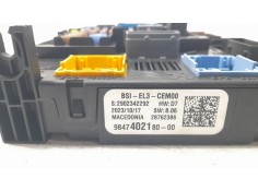 Recambio de caja reles / fusibles para citroen c3 you! referencia OEM IAM 9847402180   2
