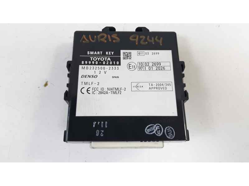 Recambio de centralita inmovilizador para toyota auris active referencia OEM IAM 8999002010 MB2325002333 