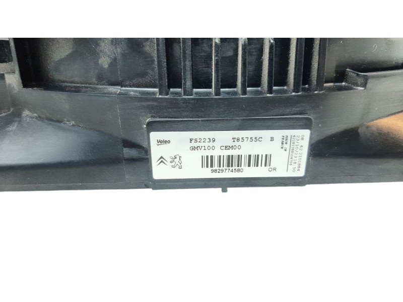 Recambio de electroventilador para citroen c3 you! referencia OEM IAM 9829774580 47336 