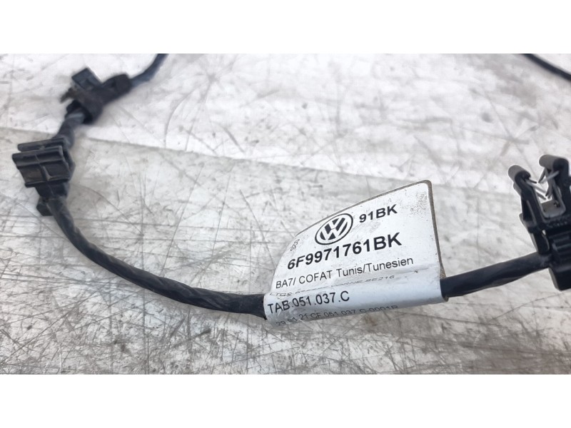 Recambio de cableado electrico para seat arona xcellence referencia OEM IAM 6F9971761BK  