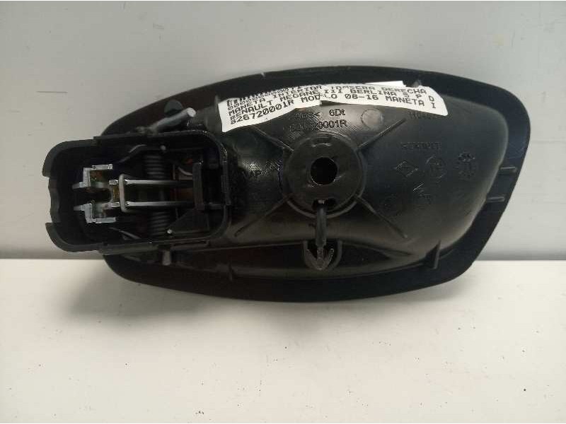 Recambio de maneta interior trasera derecha para renault megane iii berlina 5 p dynamique referencia OEM IAM 826720001R 125054 
