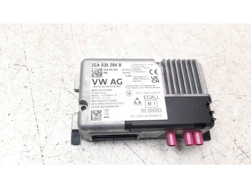 Recambio de modulo electronico para seat ateca (khp) fr referencia OEM IAM 2GA035284B  