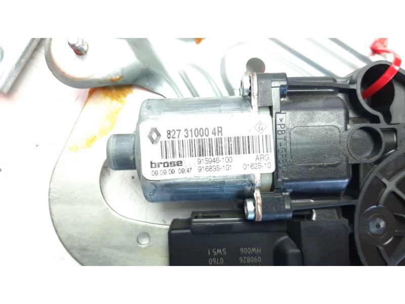 Recambio de elevalunas trasero izquierdo para renault scenic iii 1.5 dci diesel referencia OEM IAM 827310004R 106199119 
