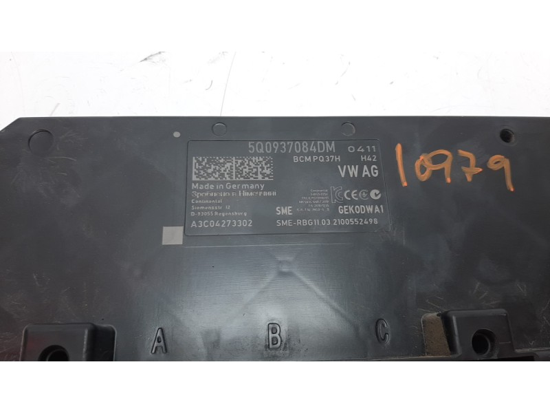 Recambio de modulo electronico para volkswagen crafter pritsche (sz) 2.0 tdi referencia OEM IAM 5Q0937084DM A3C04273302 
