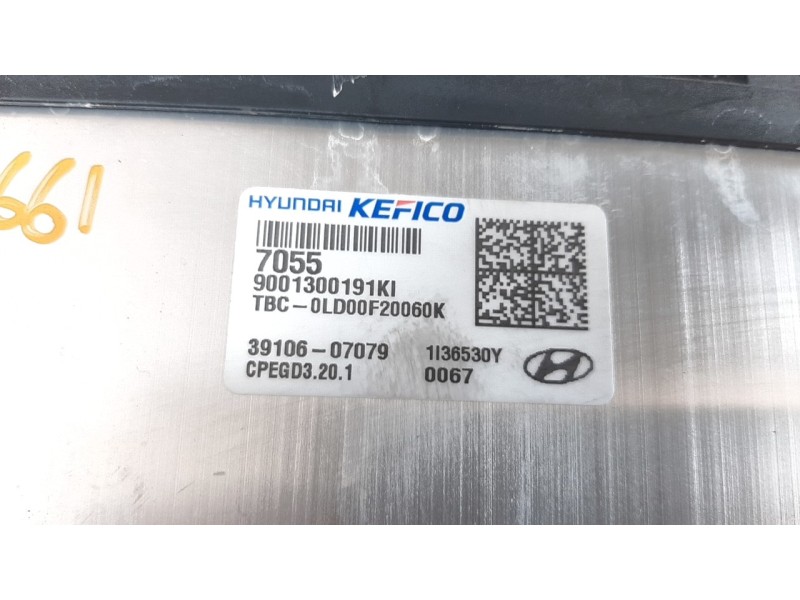 Recambio de centralita motor uce para hyundai i20 1.0 tgdi cat referencia OEM IAM 3910607079  