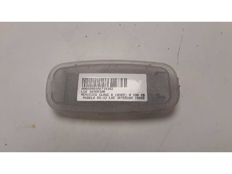 Recambio de luz interior para mercedes-benz clase a (w169) a 180 cdi (169.007) referencia OEM IAM   