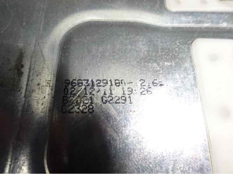Recambio de elevalunas trasero derecho para citroen c3 collection referencia OEM IAM 9663129180  