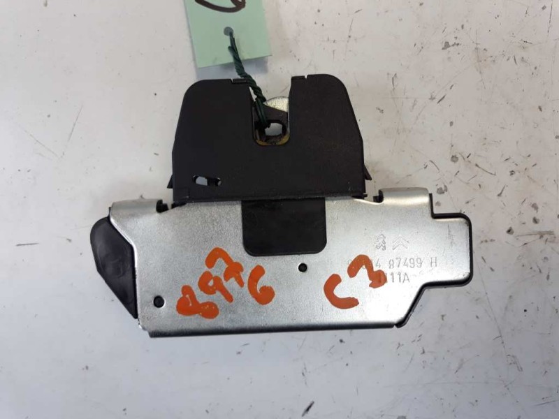 Recambio de cerradura maletero / porton para citroen c3 collection referencia OEM IAM 9664648680  