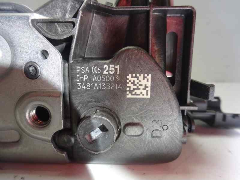 Recambio de cerradura puerta trasera derecha para citroen c3 collection referencia OEM IAM 3481A1332I4  